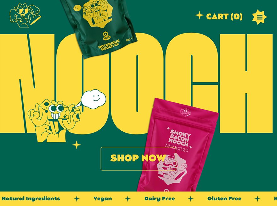 Notorious Nooch by wildishandco